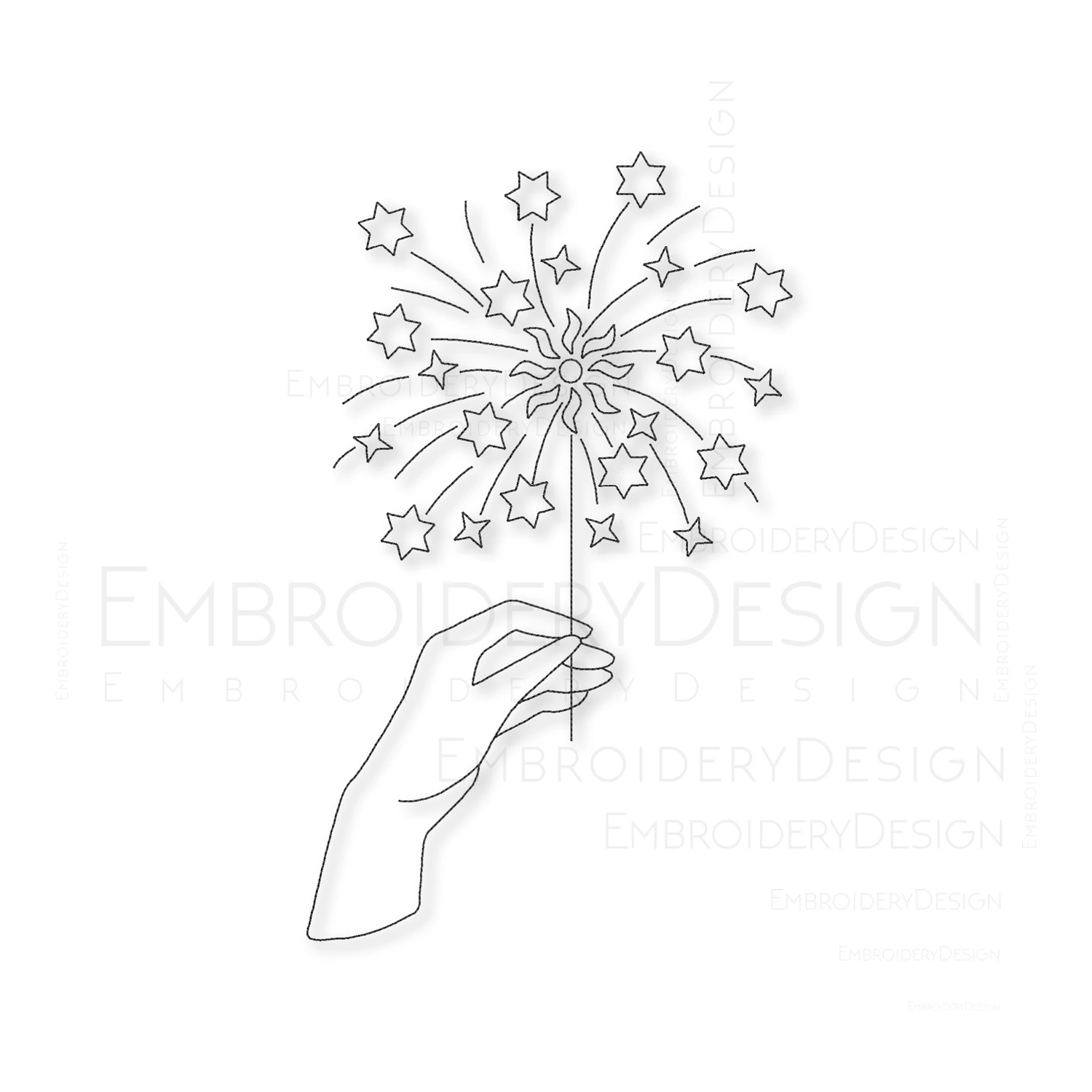 Christmas Hand Celestial 15