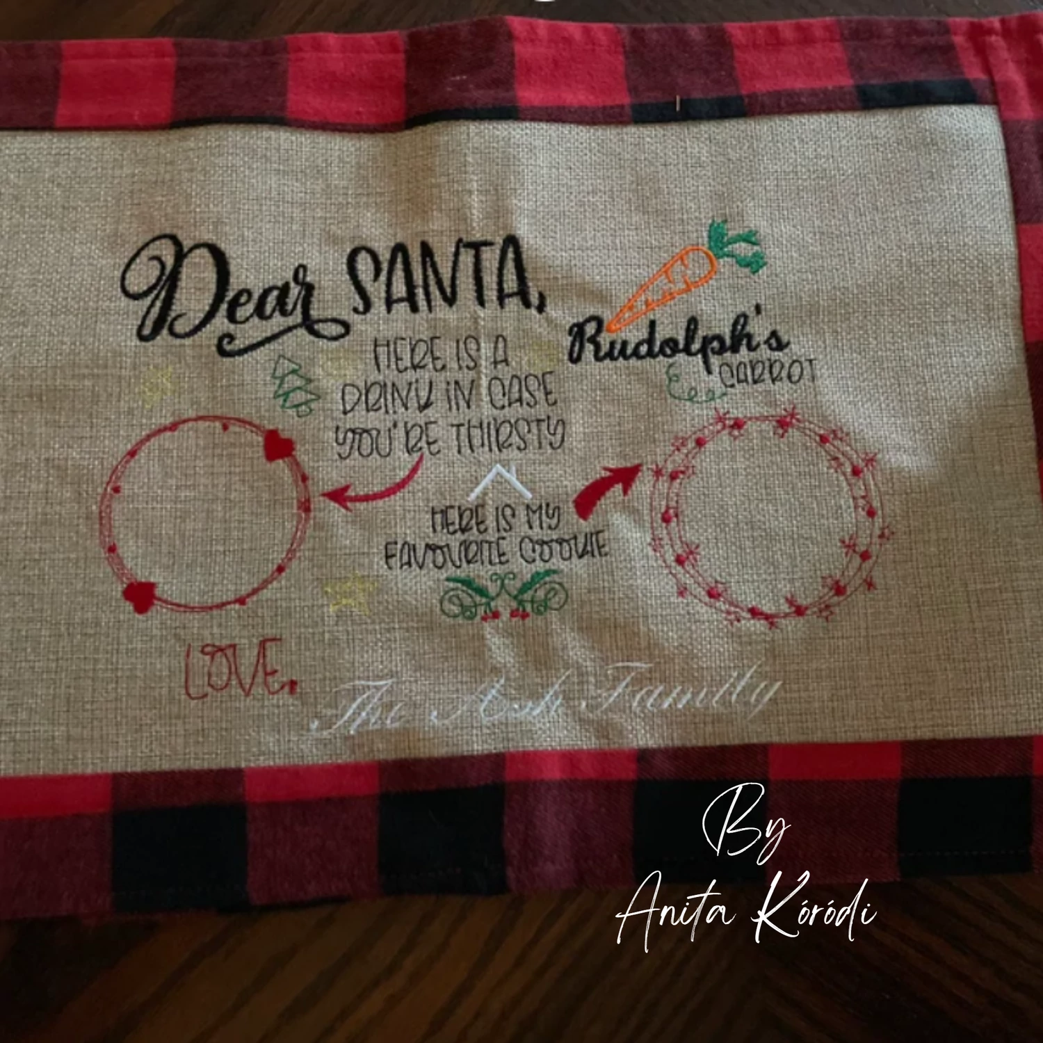 Dear Santa Cookies and Milk