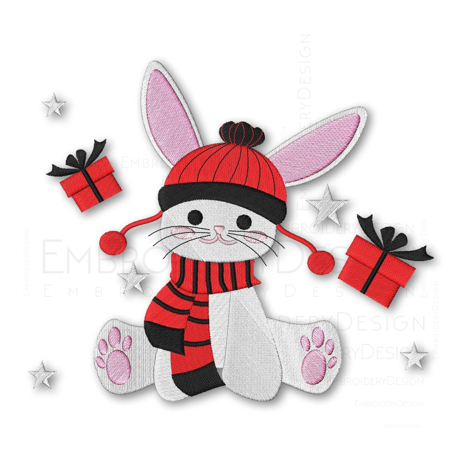 Merry Christmas Bunny