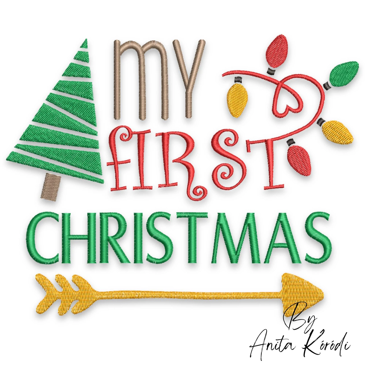 my first christmas embroidery design baby christmas embroidery pattern