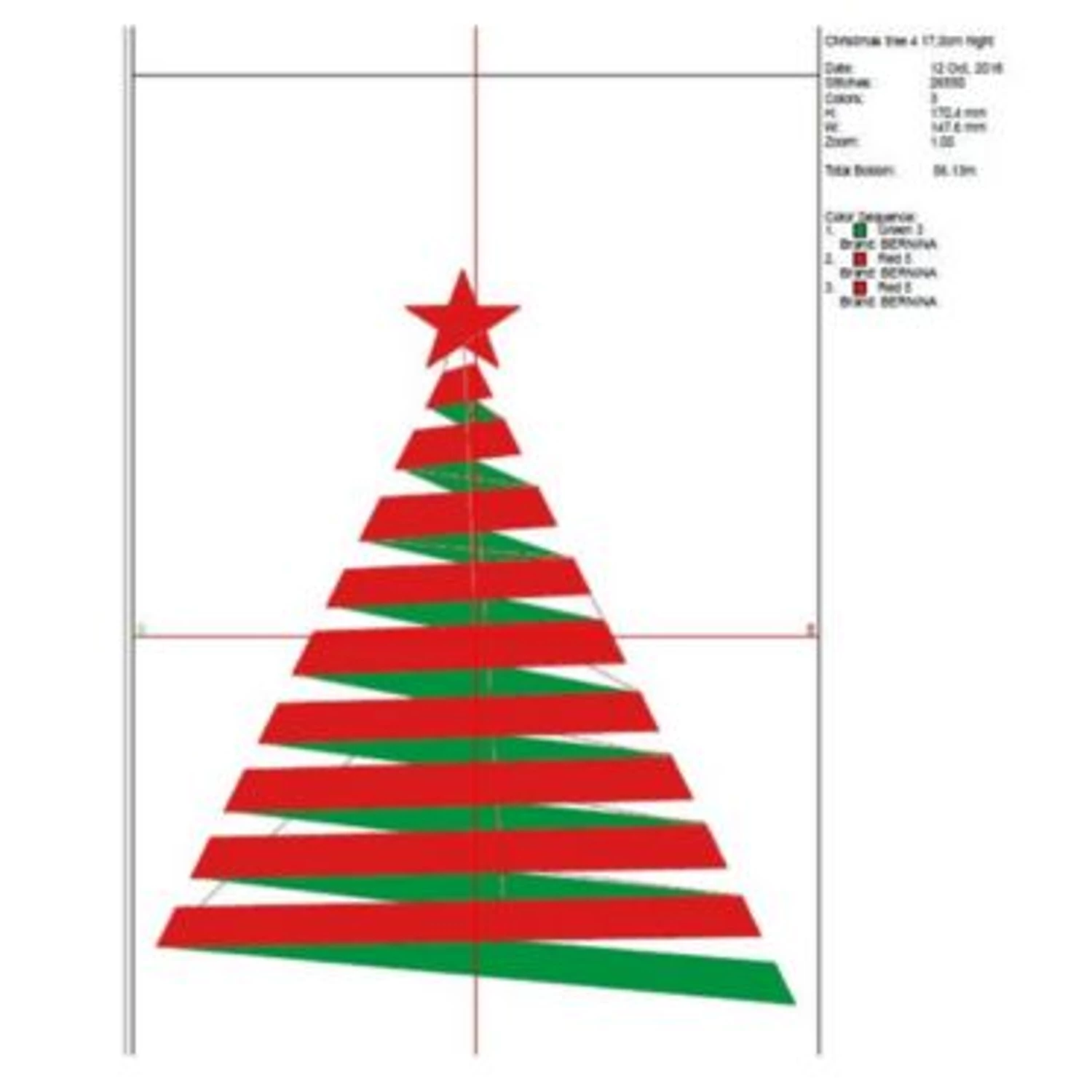 festive holiday pattern by Anita Koródi