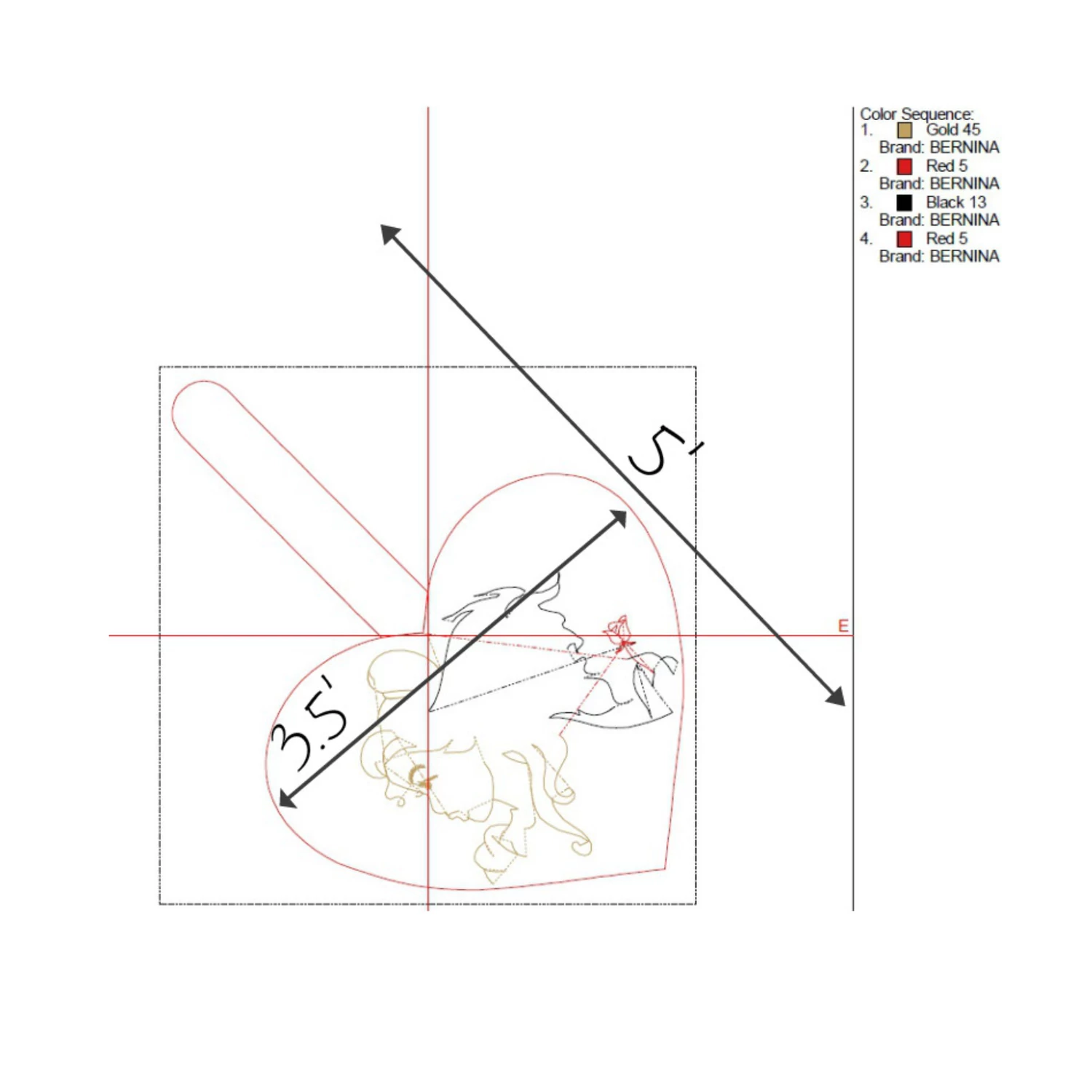 Beauty and the Beast Key Fob