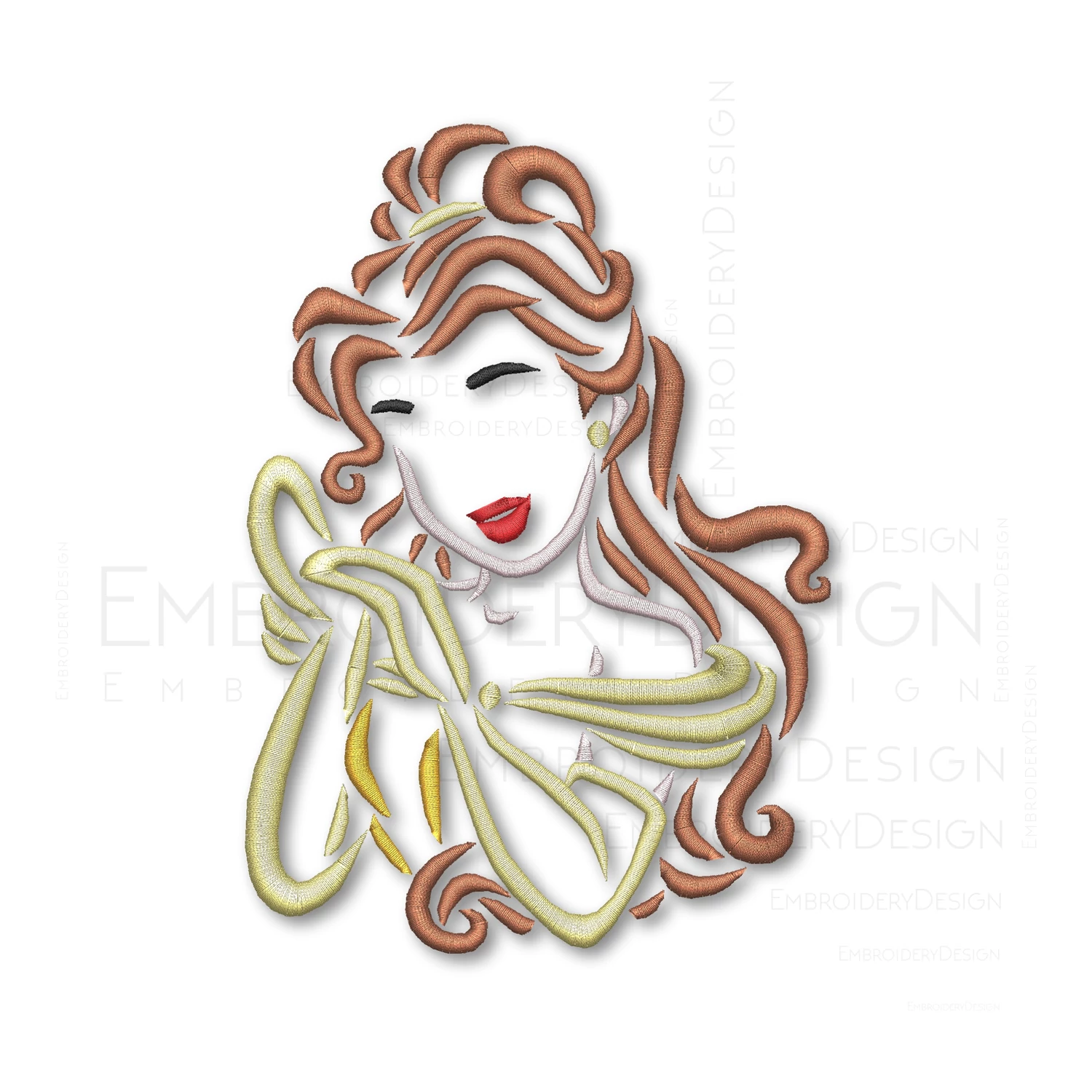 Belle Sketch Beauty and the Beast v2