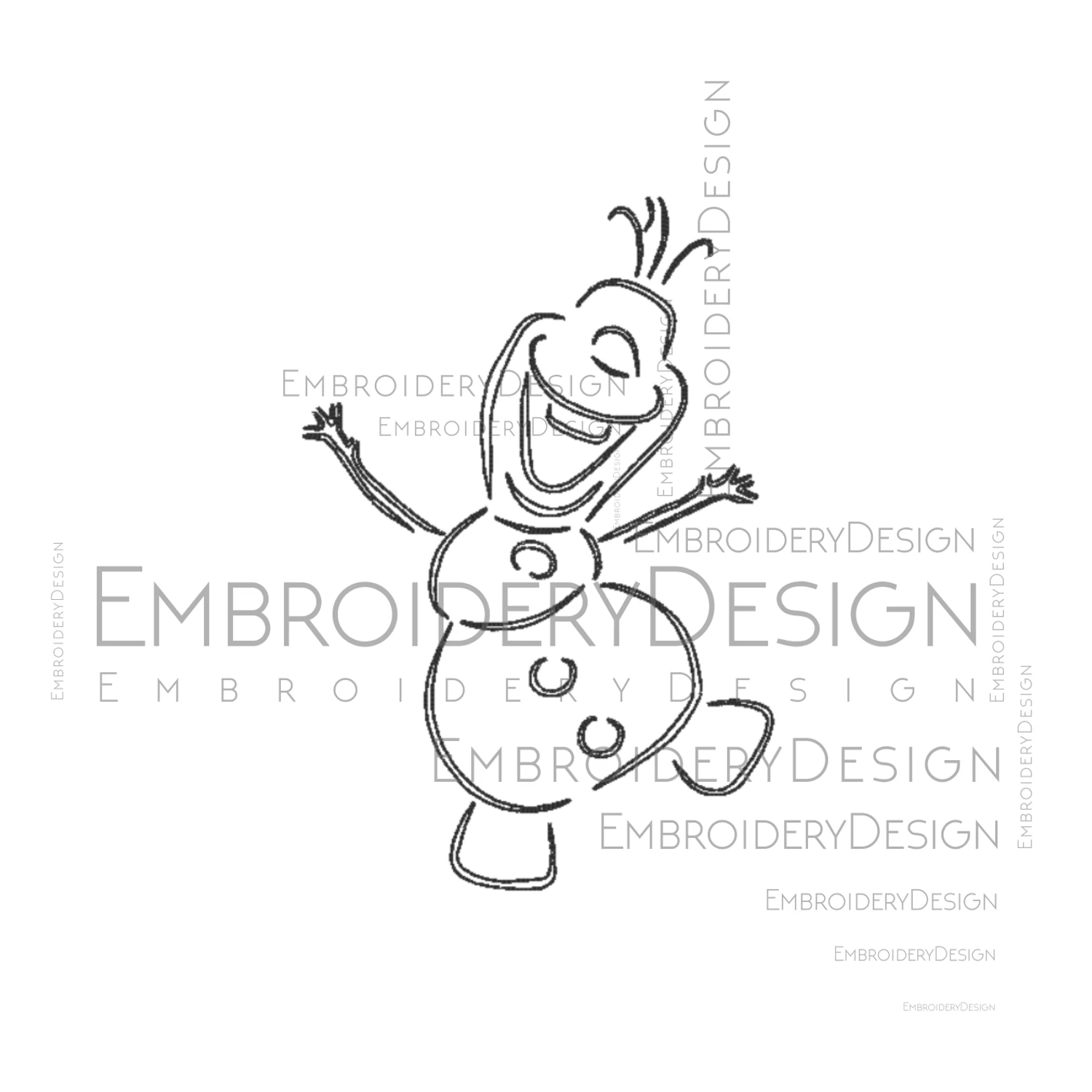 Olaf Frozen Line v2