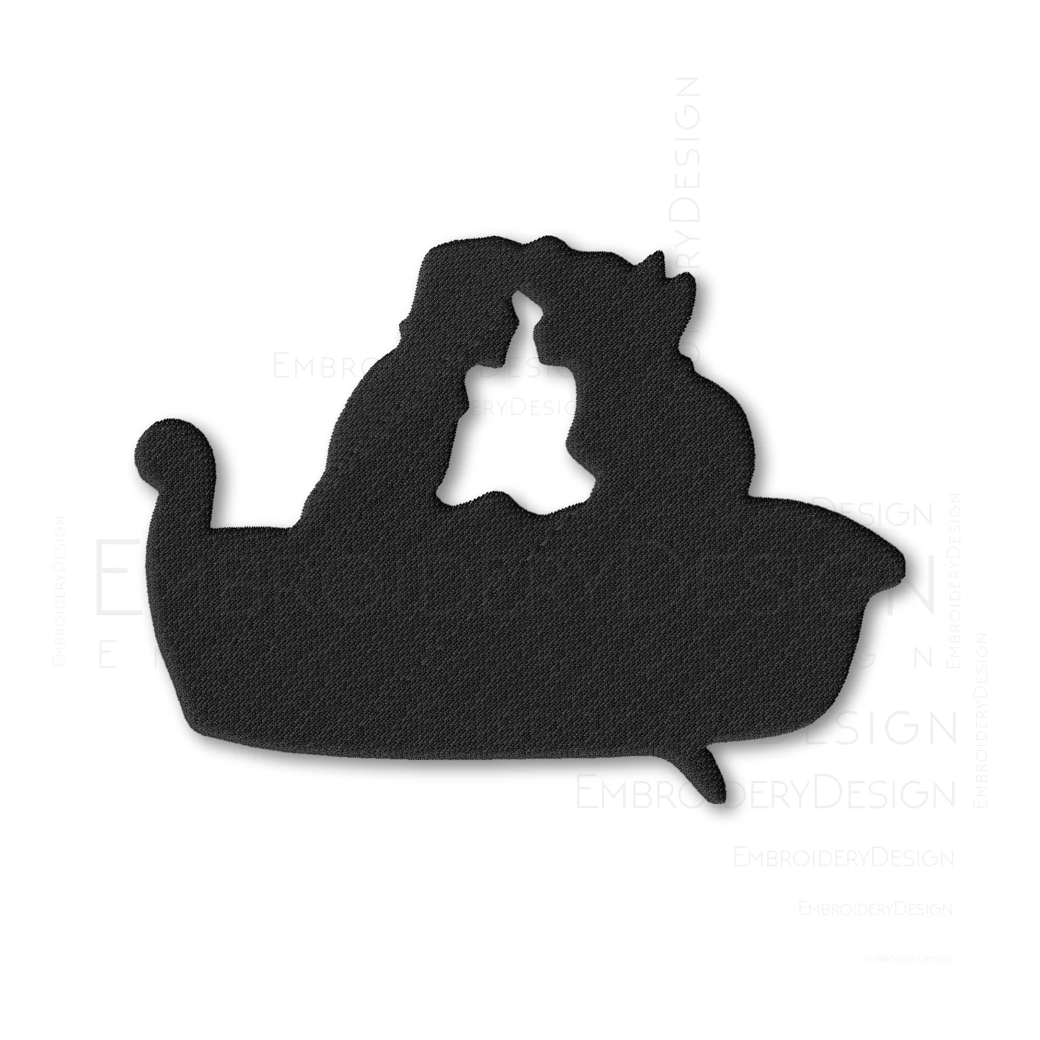 Ariel and Eric Boat The Little Mermaid v1