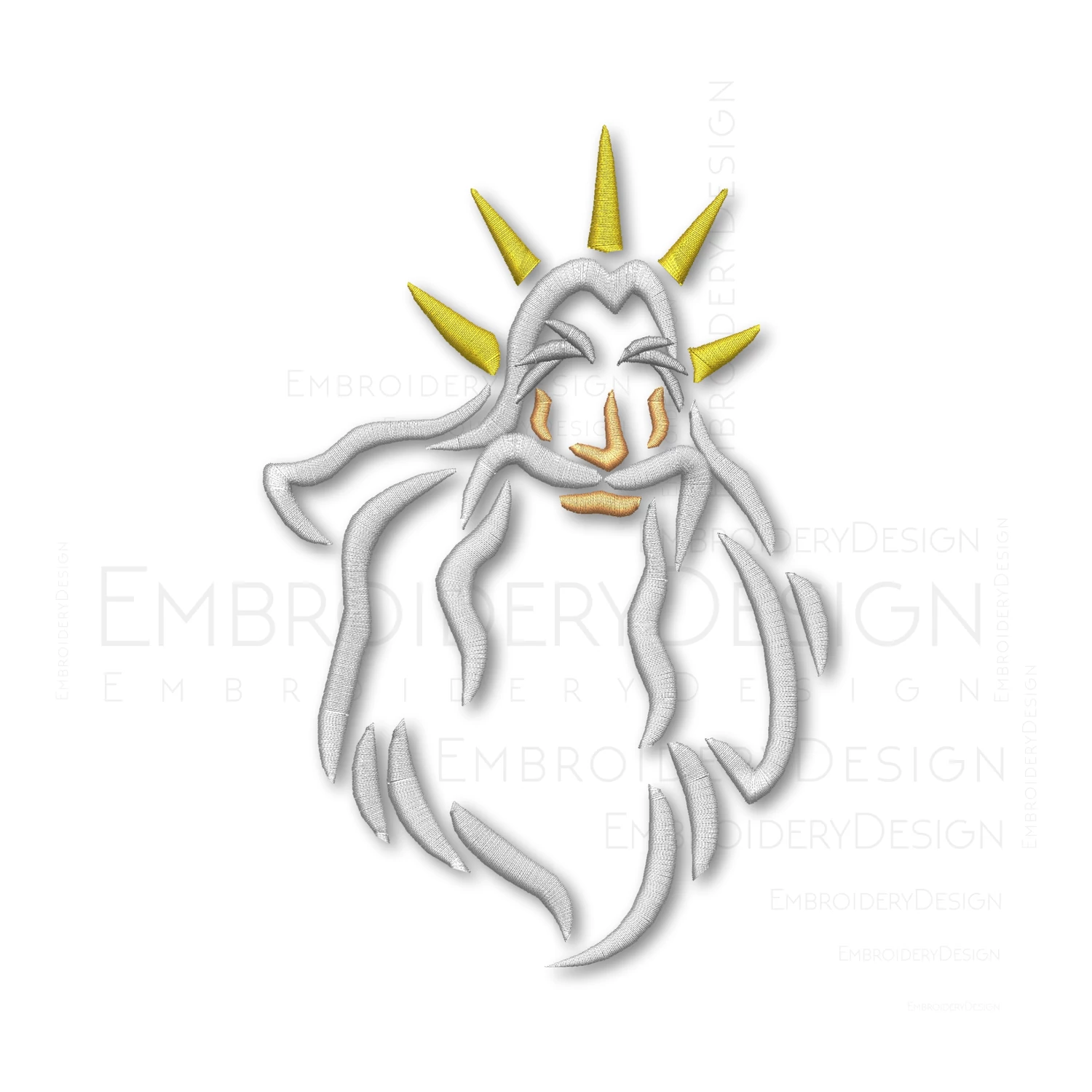 The Little Mermaid King Triton Face