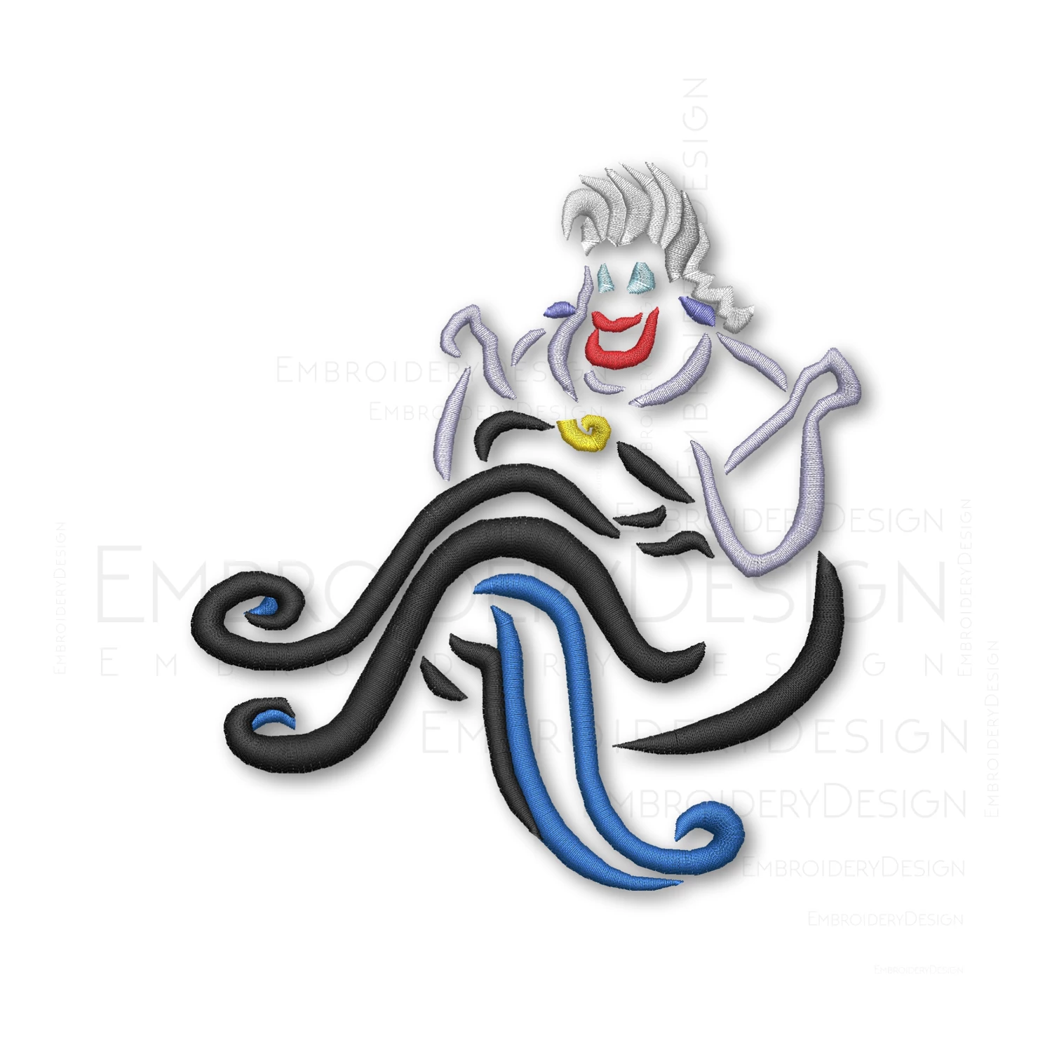 Ursula Little Mermaid Sketch