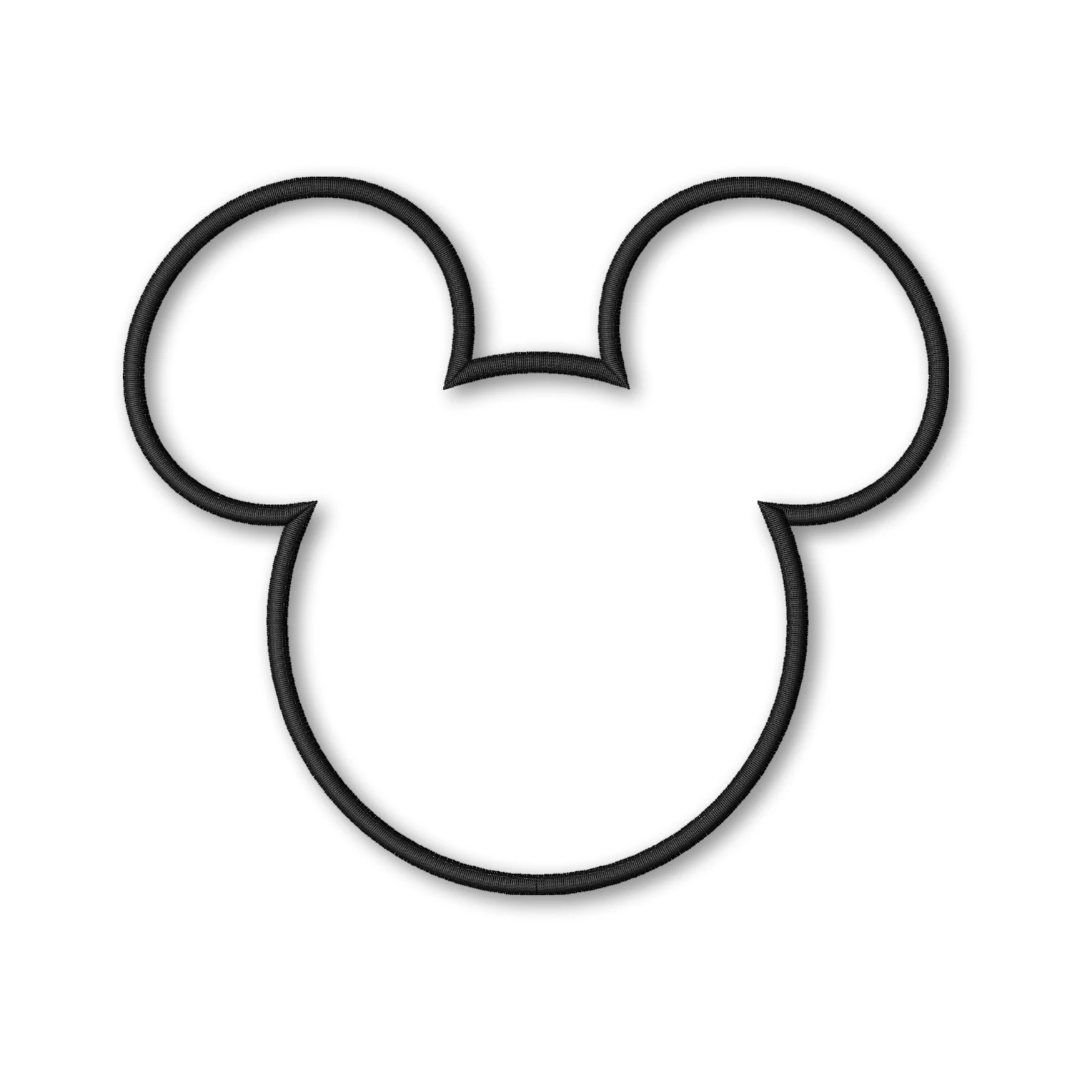 Mickey Head Outline