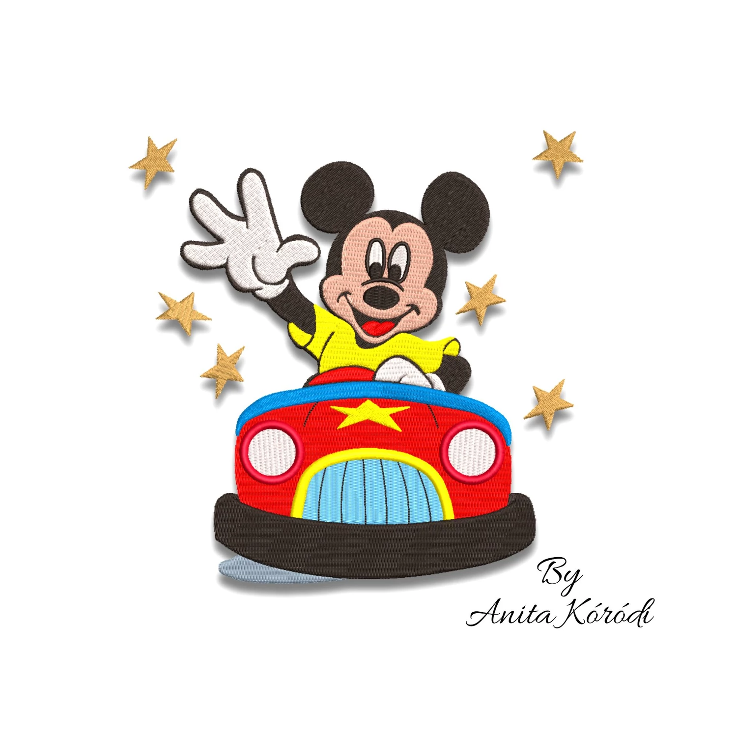 Mickey Mouse Car