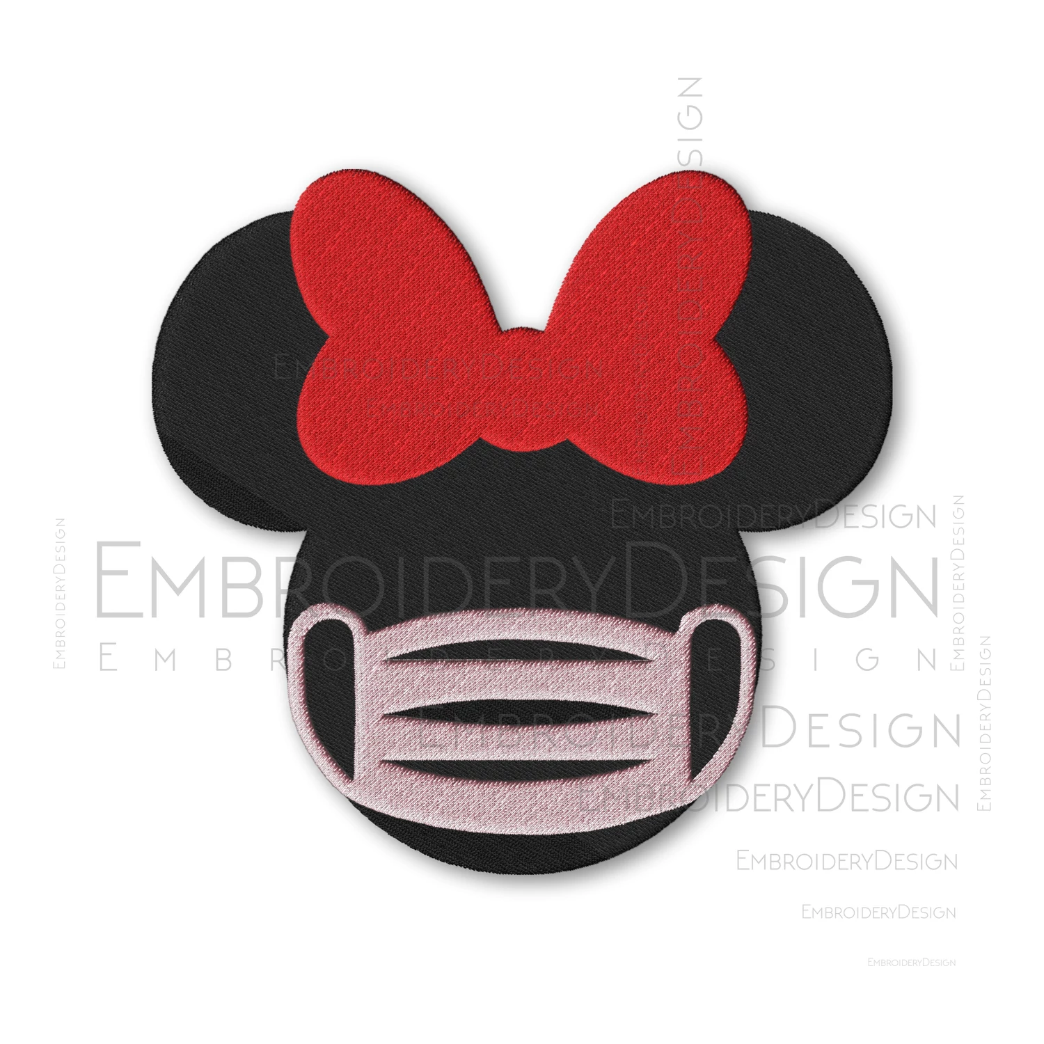 Disney 2020 Quarantined Minne Mouse Mask face