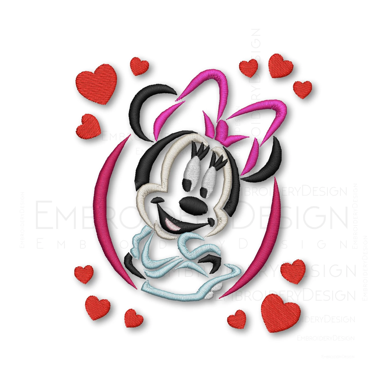 Minni Mouse Heart v1