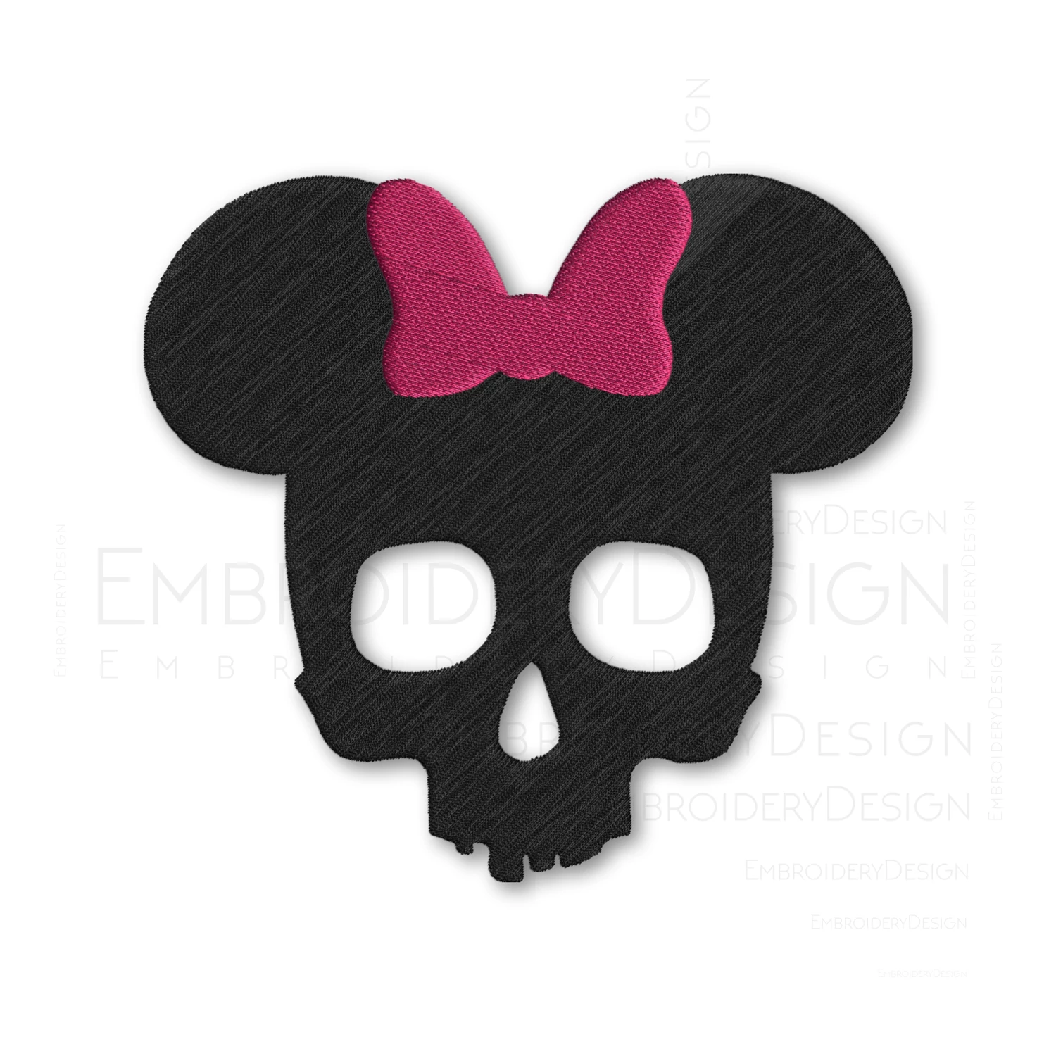 Skull Minnie Mouse Halloween