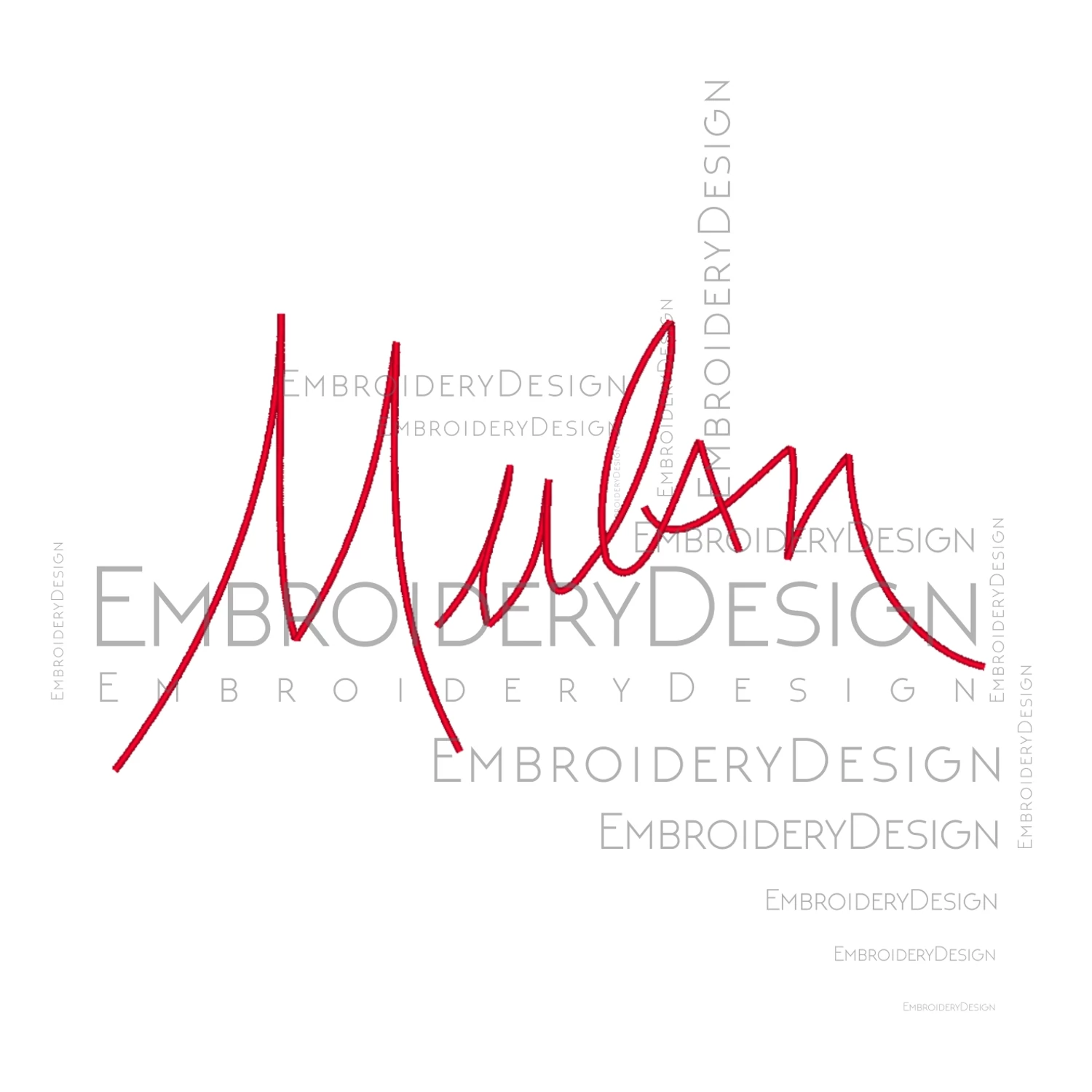 Mulan Autograph