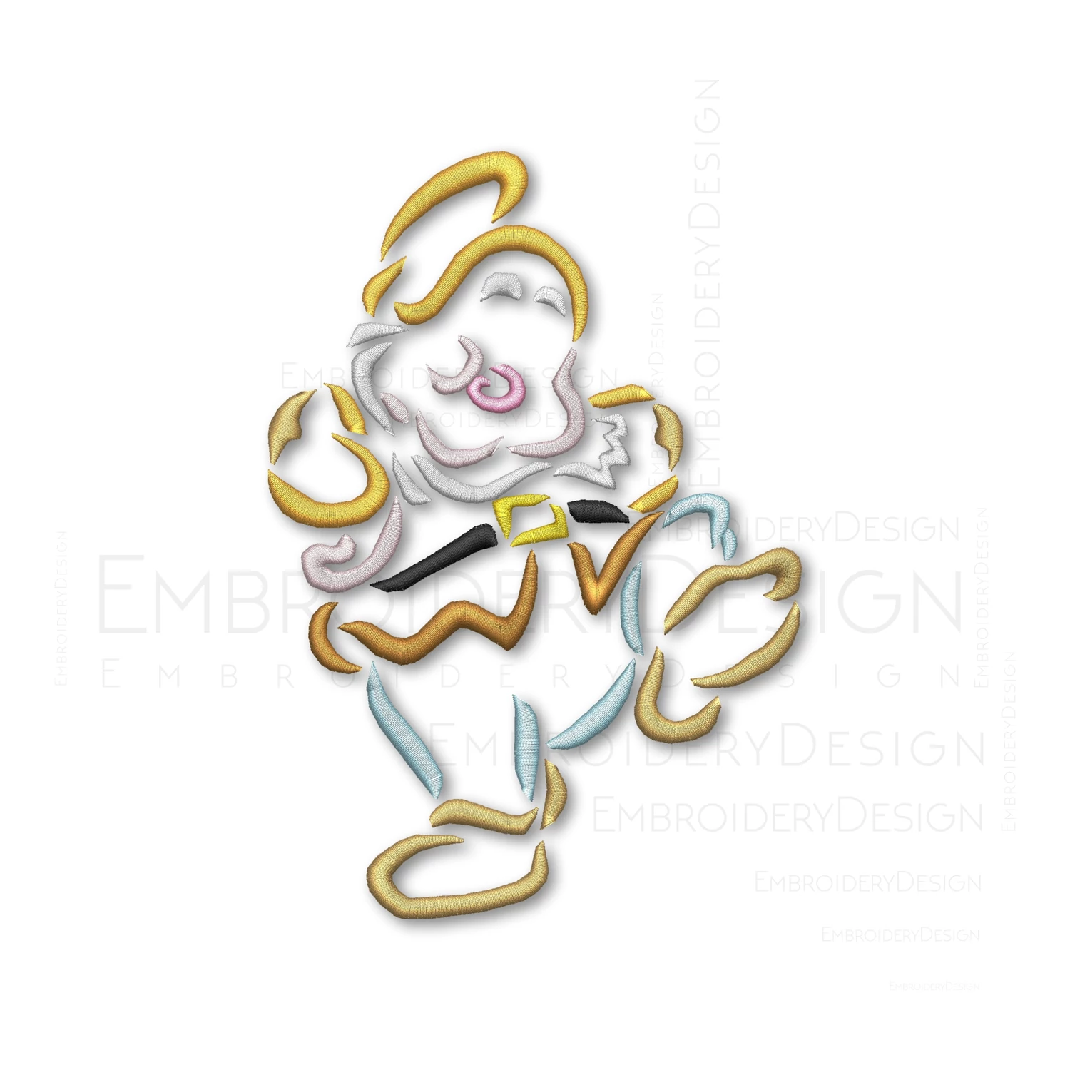 Vidor dwarf Snow White Sketch
