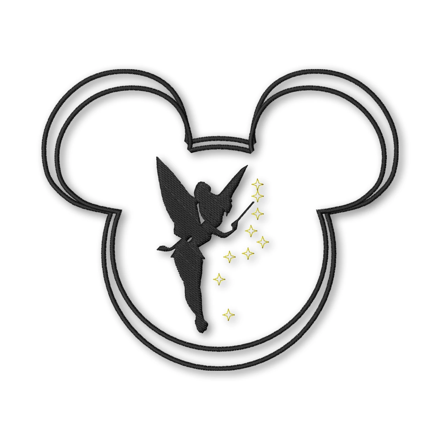 Tinkerbell Mickey Mouse head