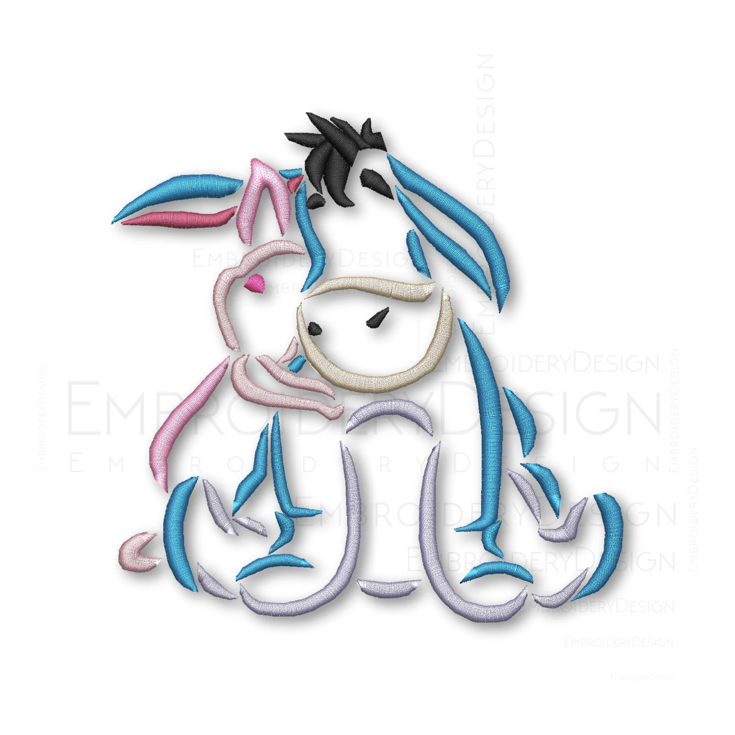Eeyore and Piglet Winnie the pooh