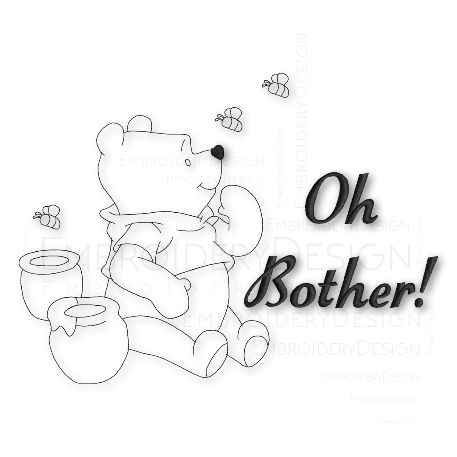 Winnie The Pooh Oh Bother Pooh Bear