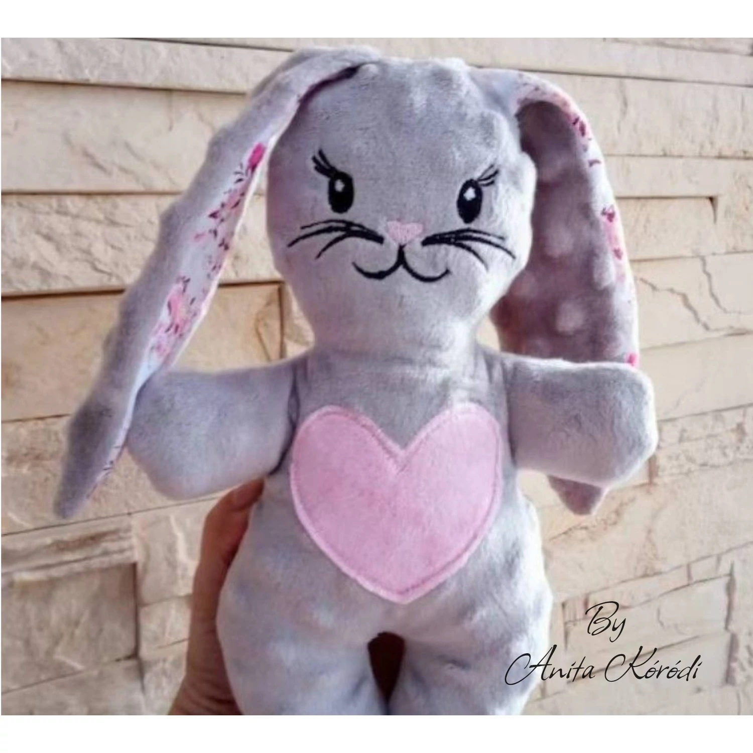 Bunny Face Girl2 Embroidery Machine Design