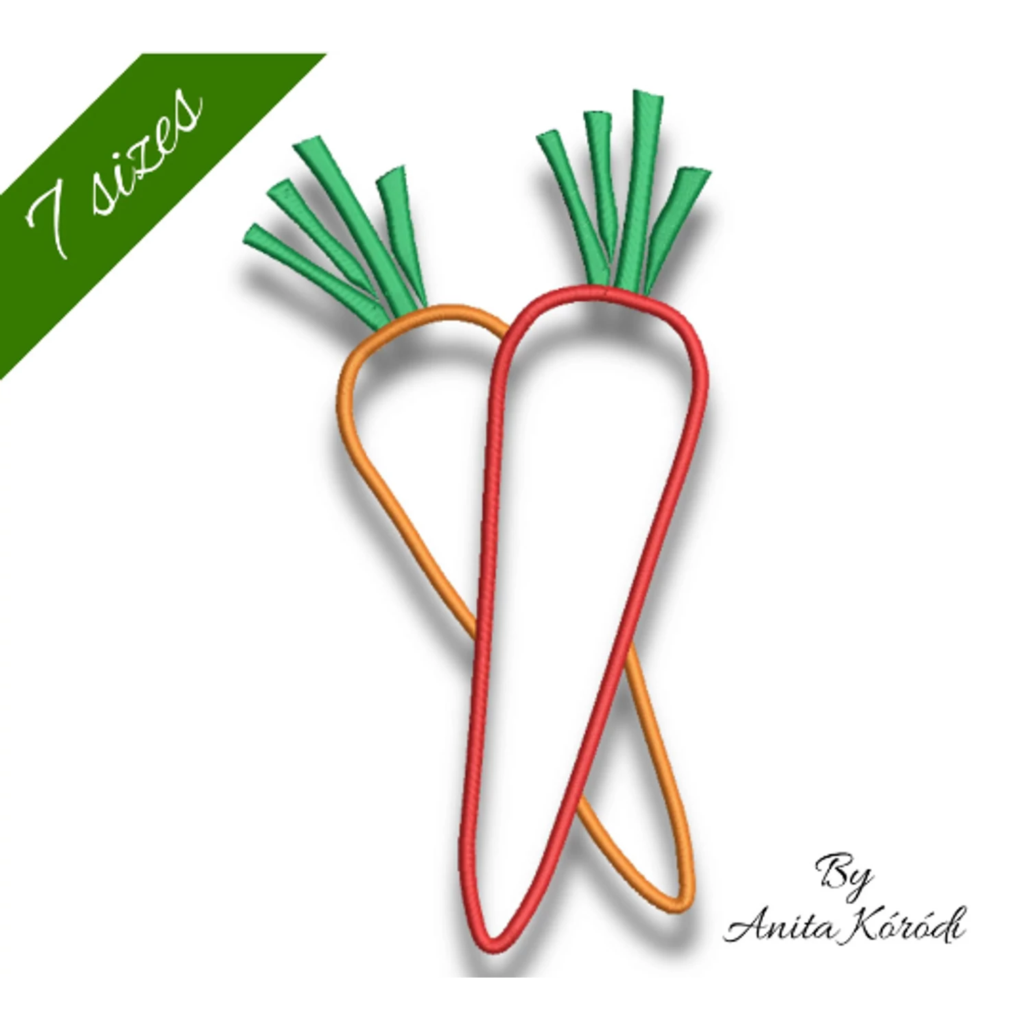 Carrot applique