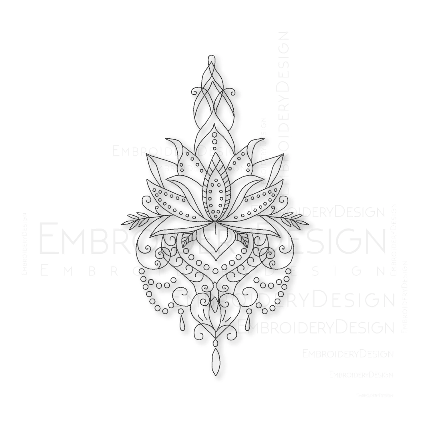Lotus Mandala Flower