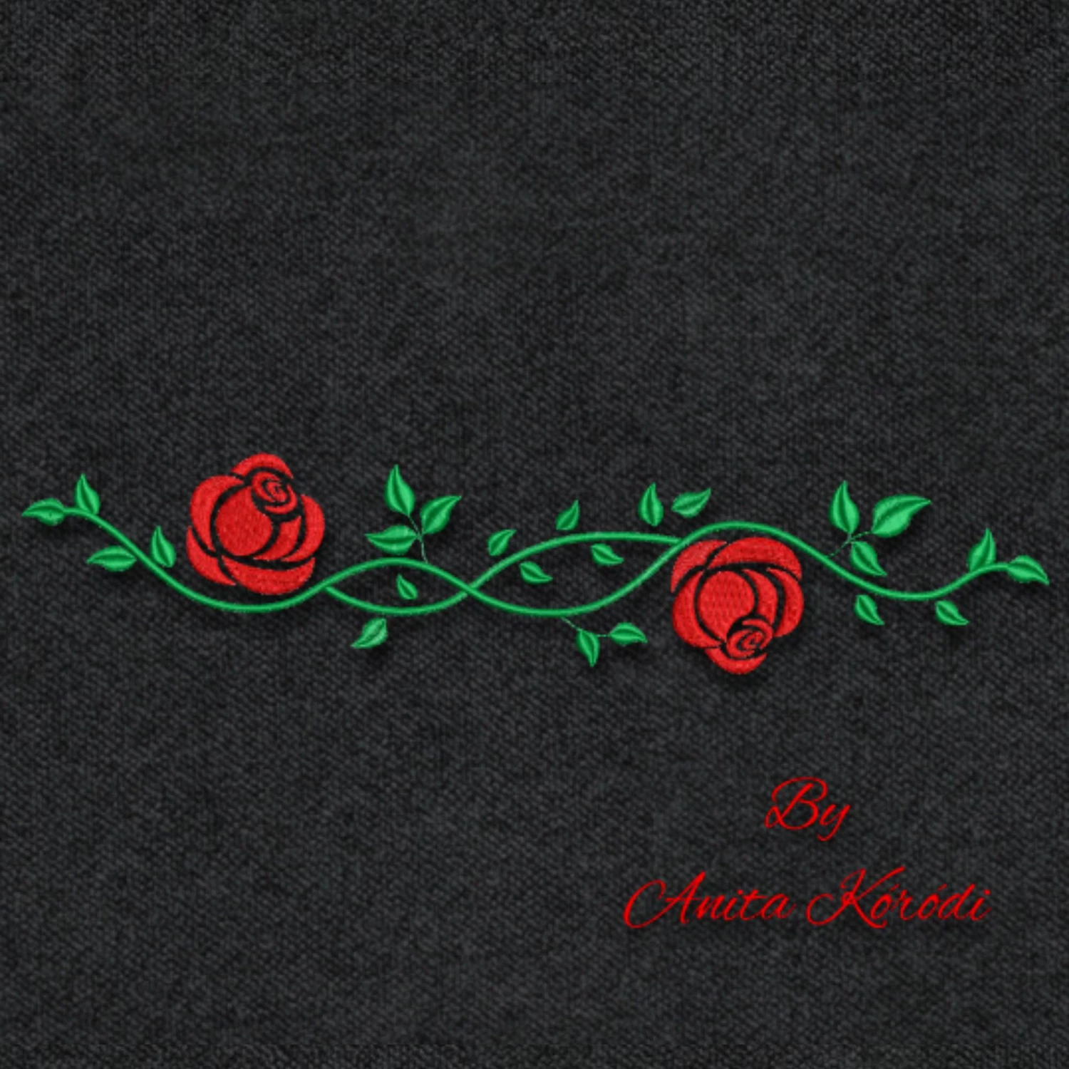 Rose ornament