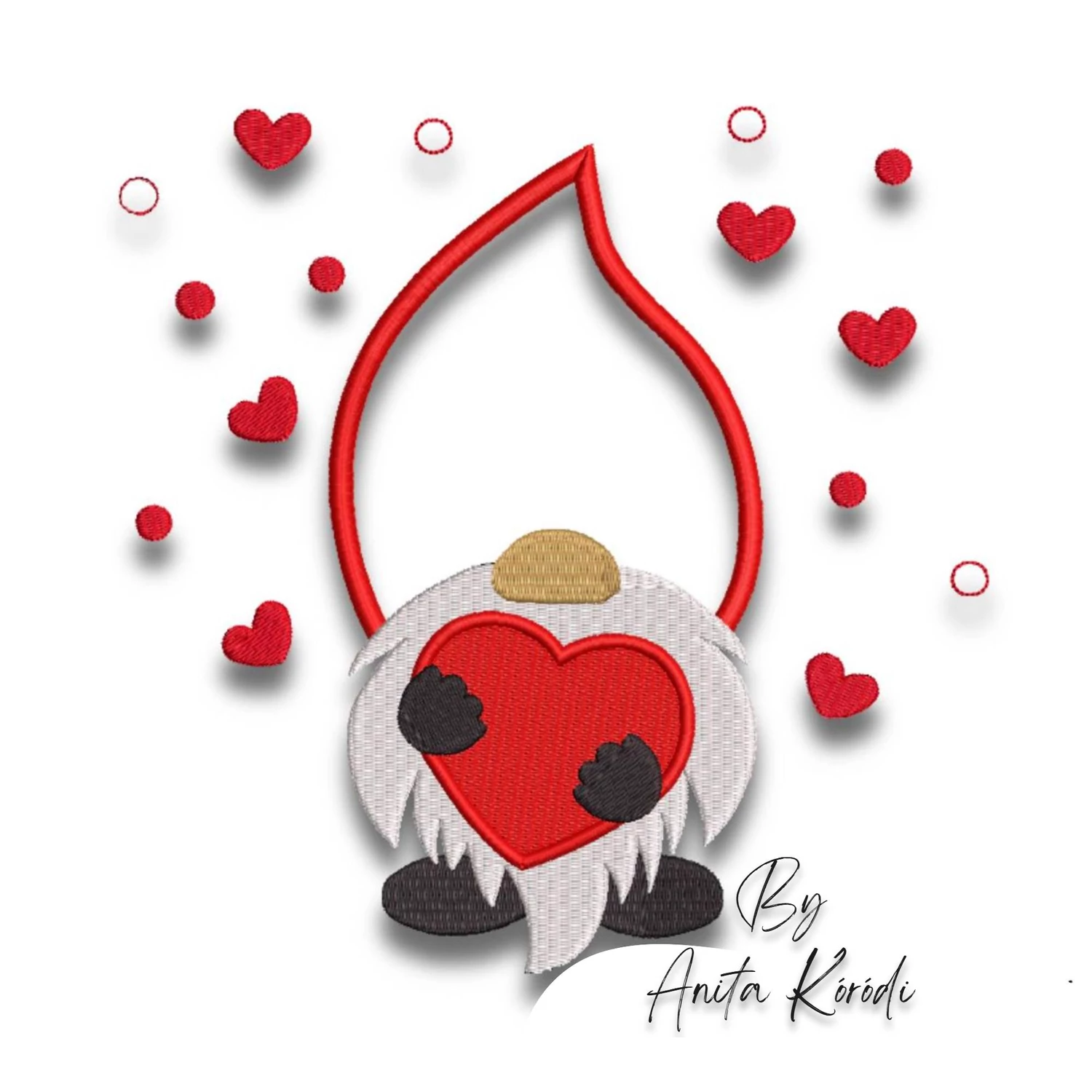 Gnomes love applique