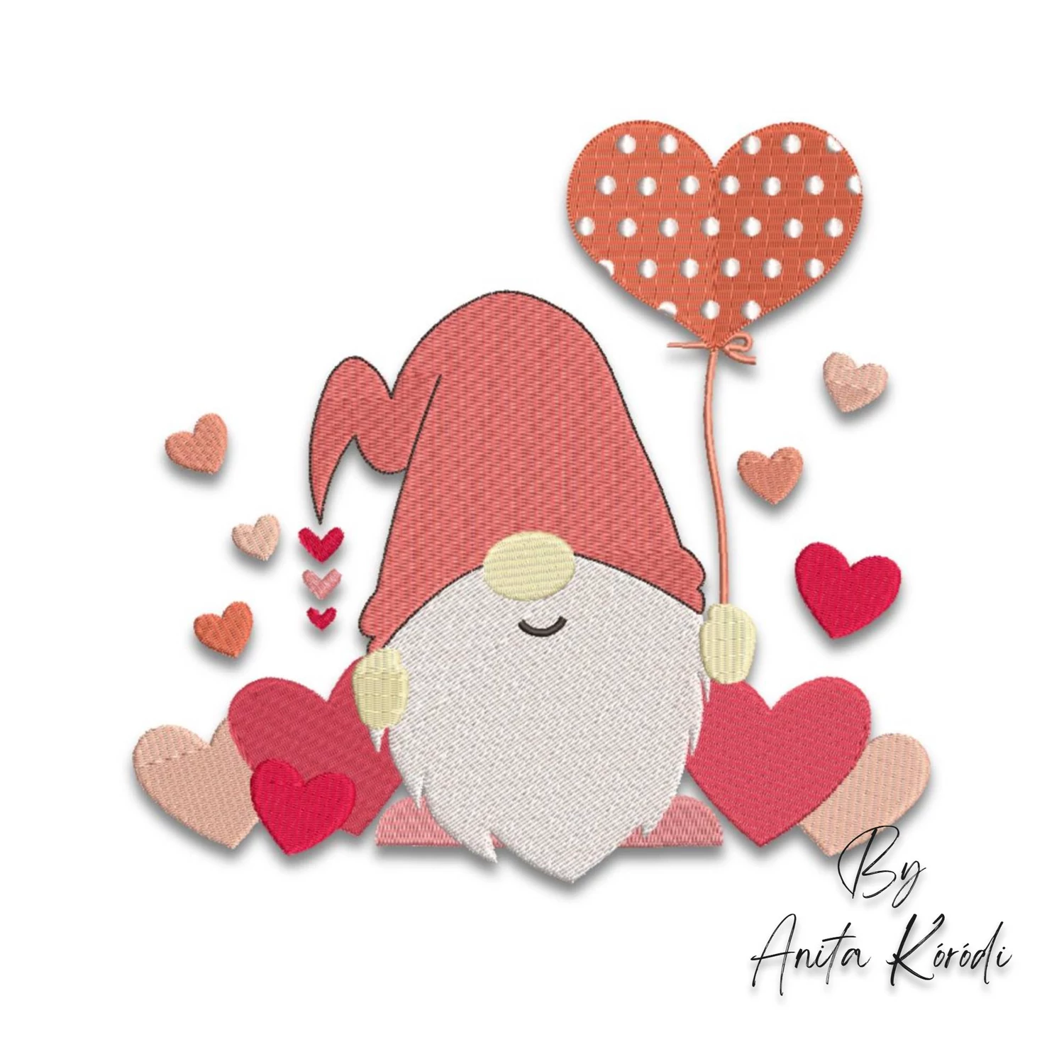 Gnome love ballon