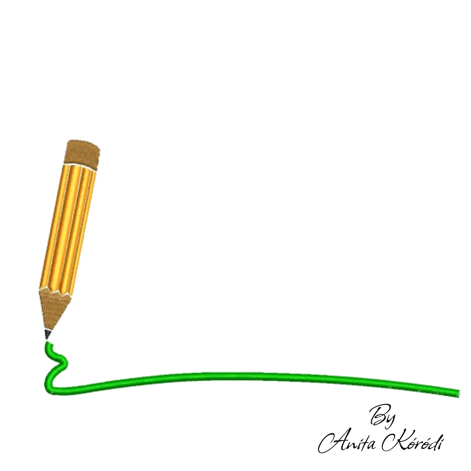 Back to school pencil