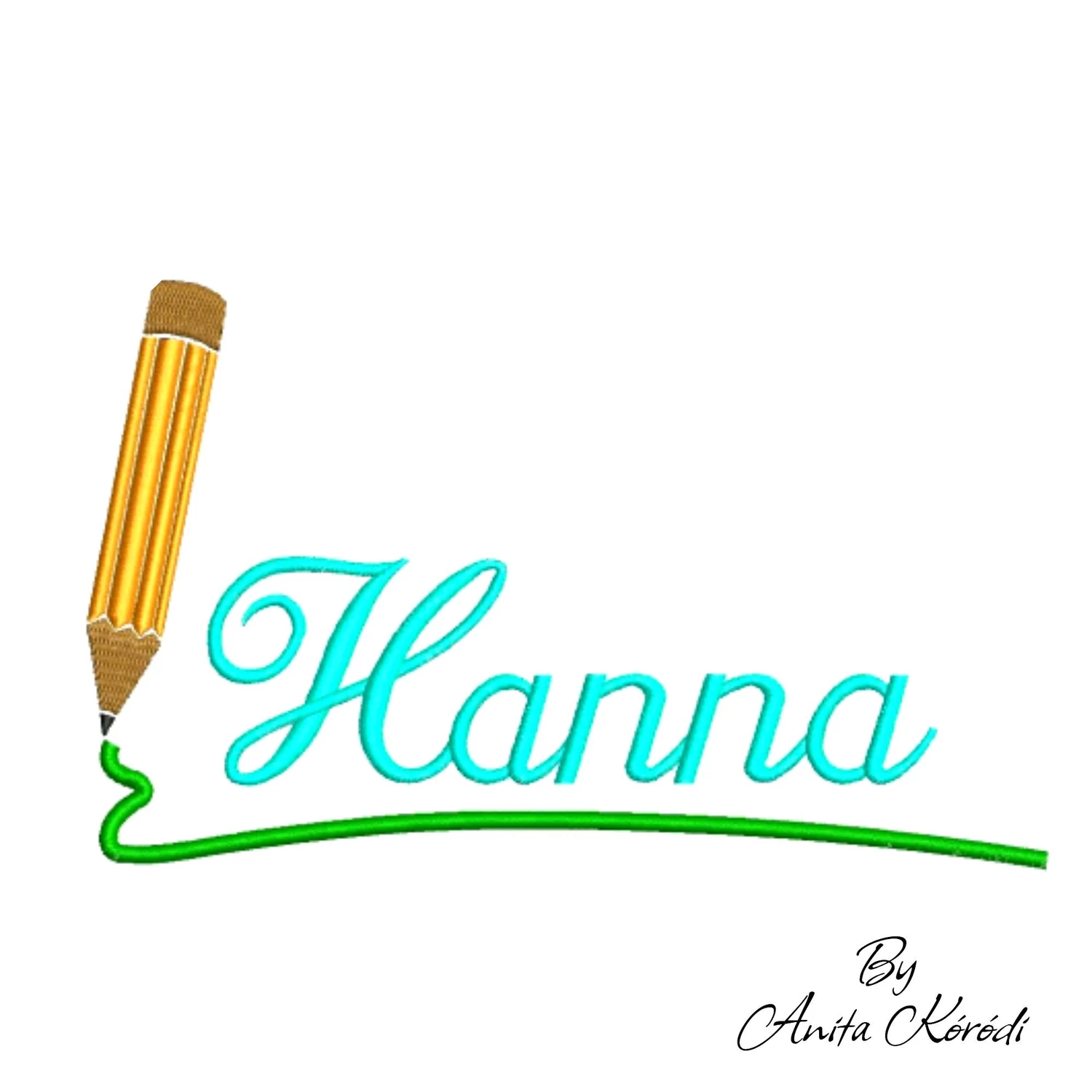 Back to school pencil