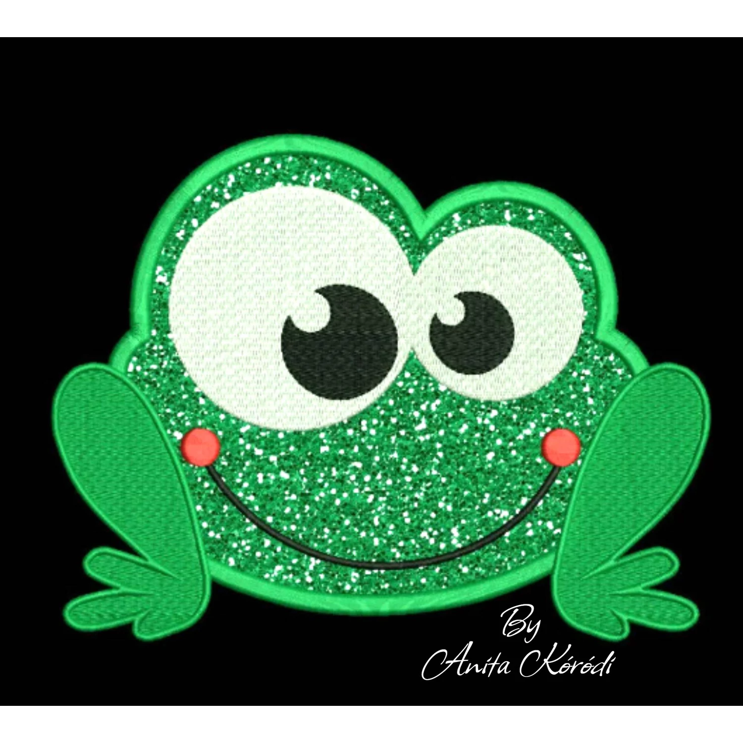 Frog applique