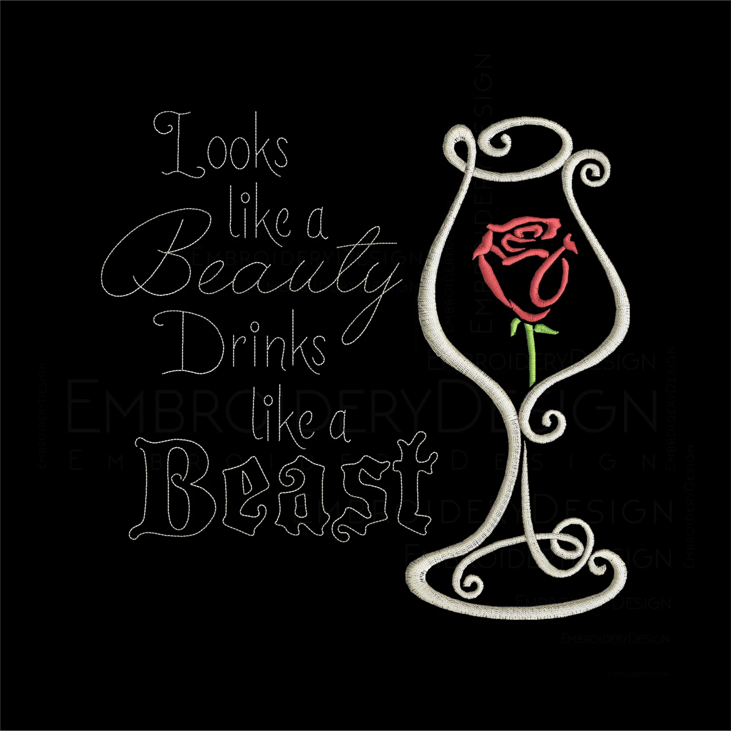 Looks like a Beauty Drinks Beast Rose Wine