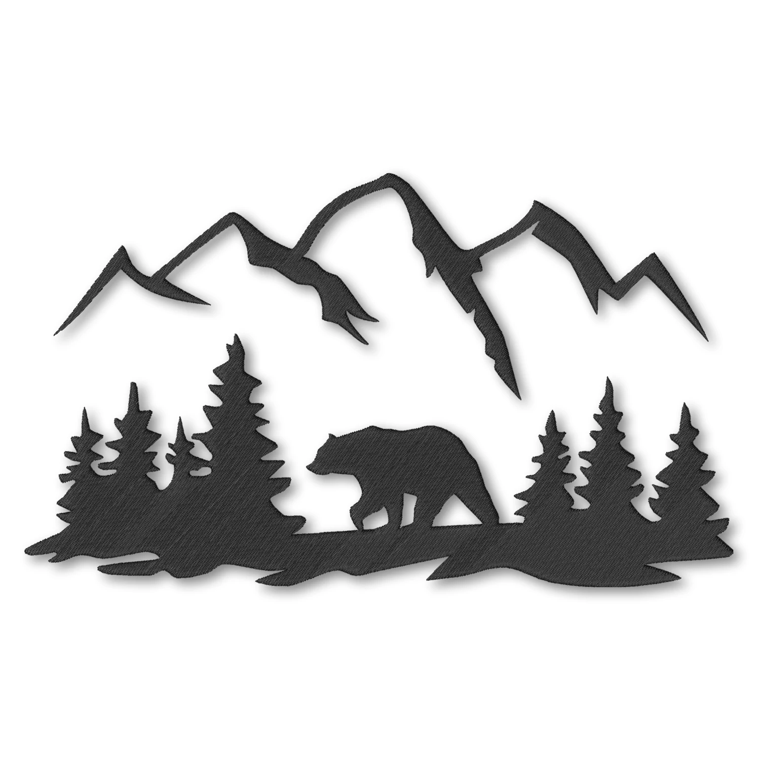 Forest Mountains Bear
