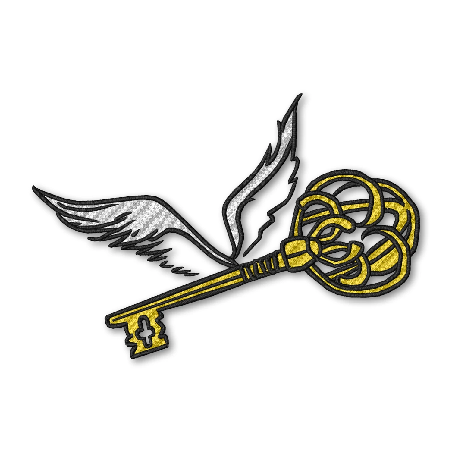 Key with wings