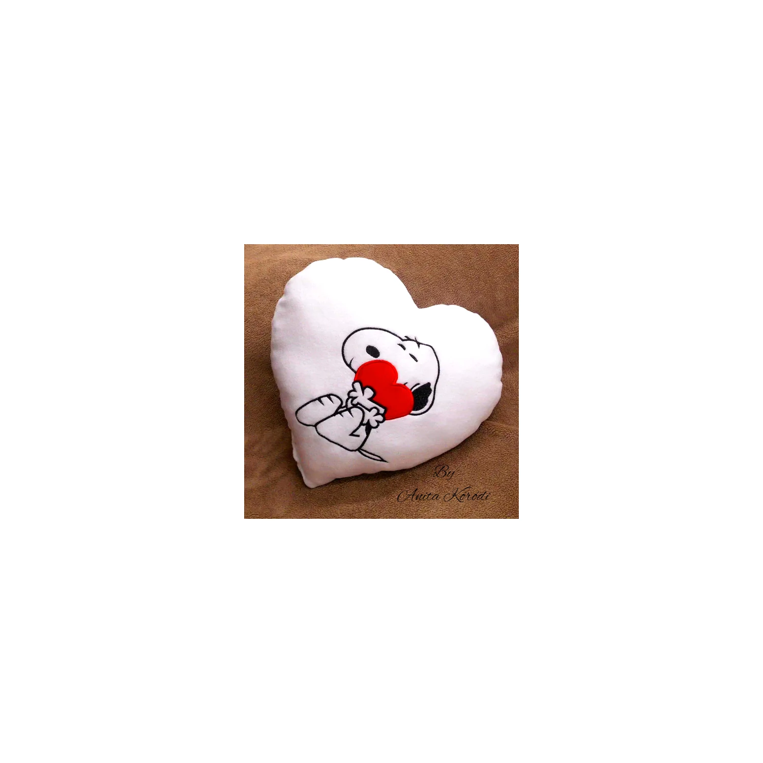 Snoopy love heart