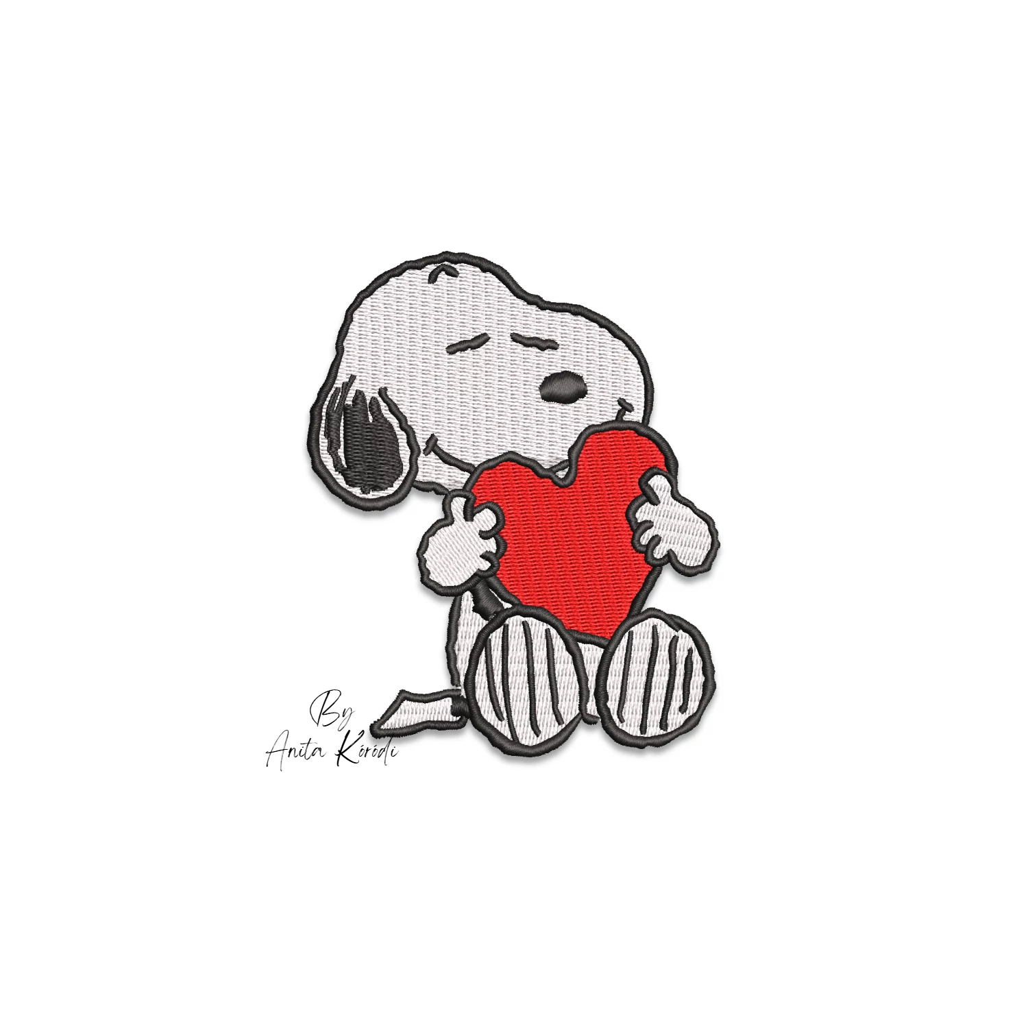 snoopy heart 