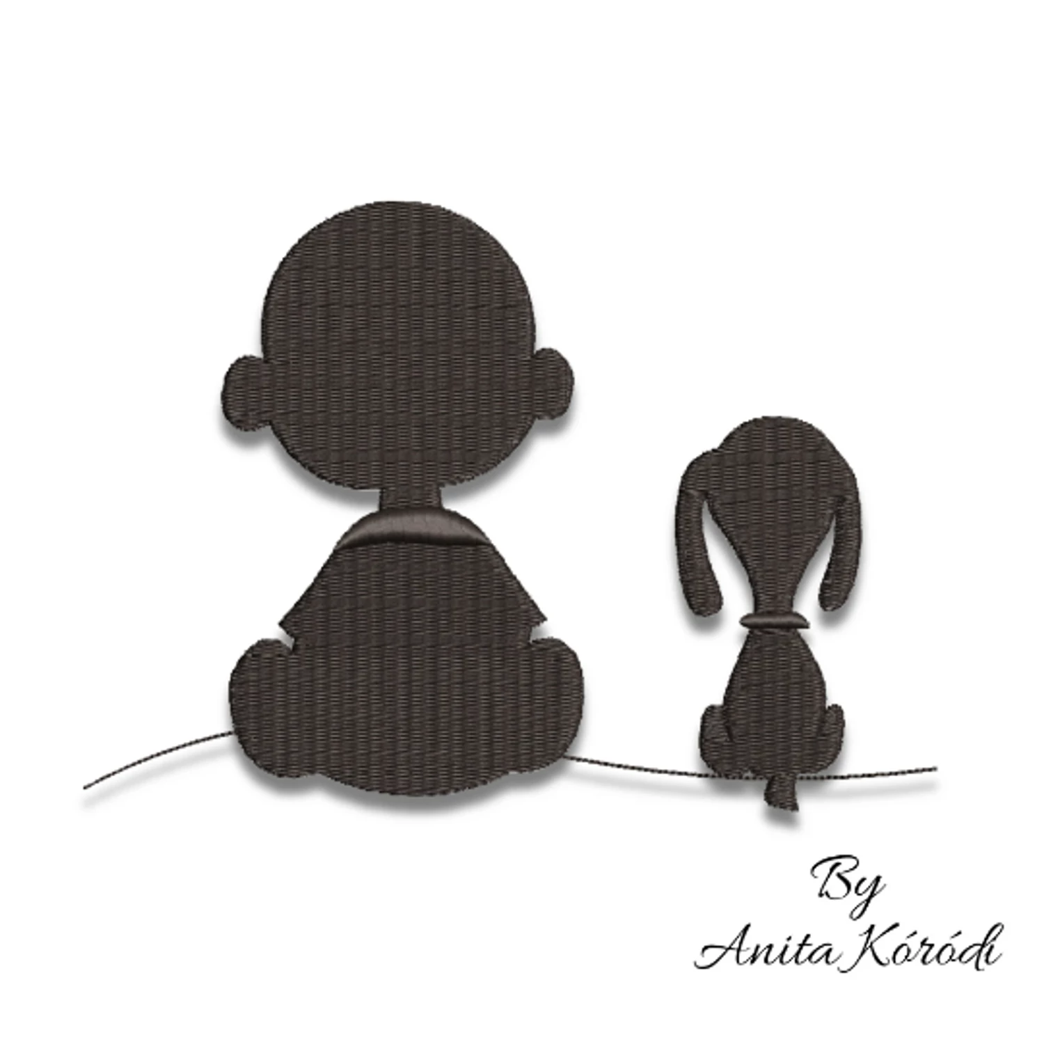 Snoopy silhouette CB