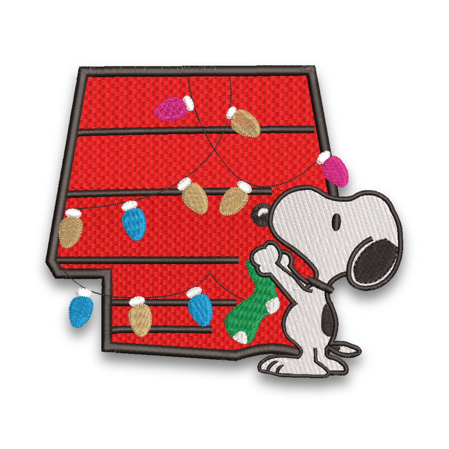 Snoopy christmas house