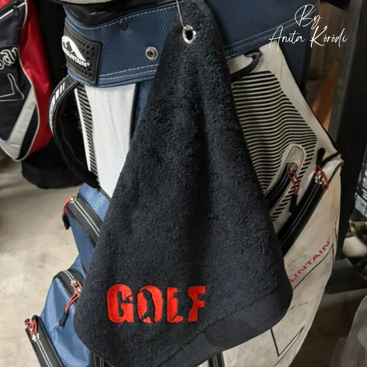 golf embroidery design