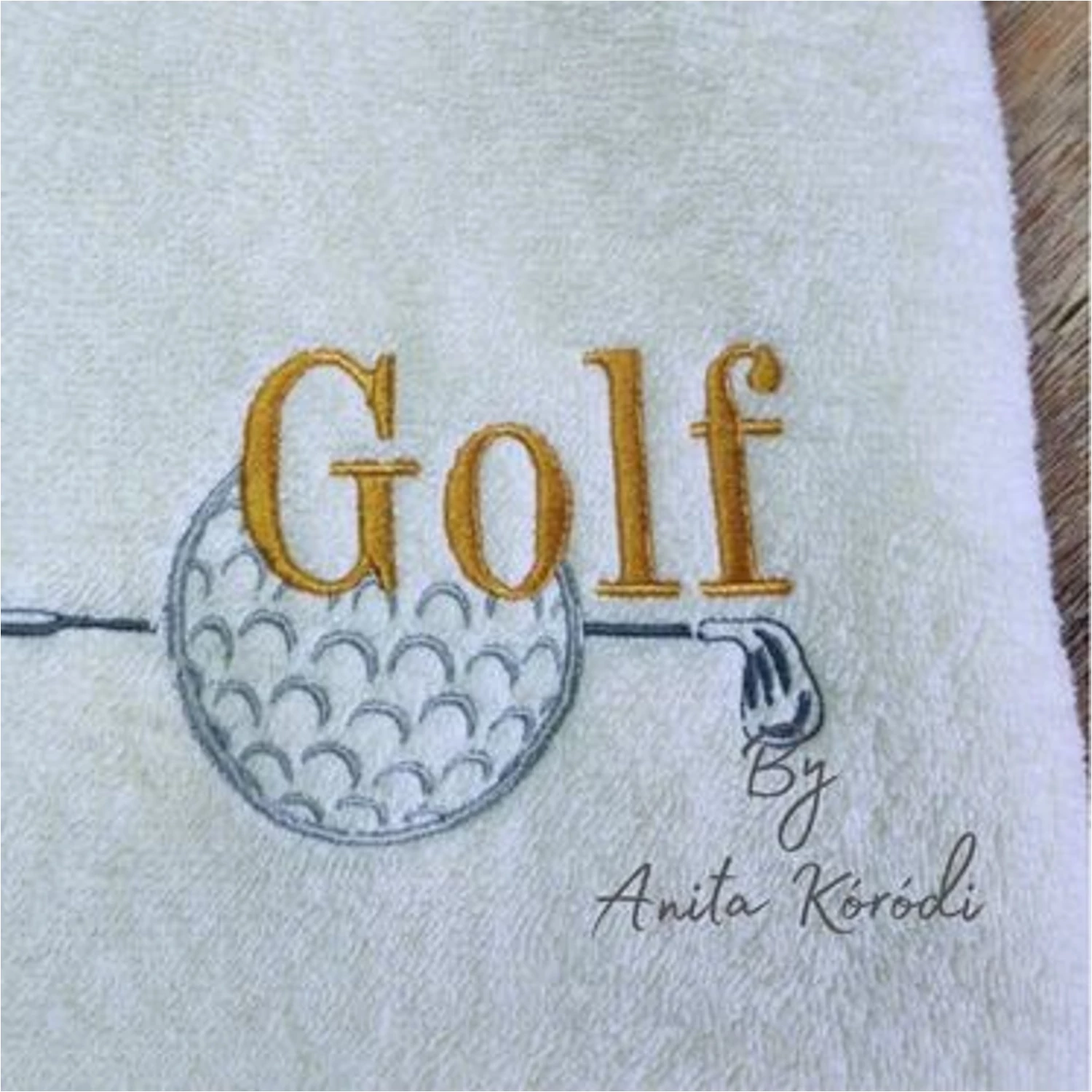 Golf 02 embroidery machine design