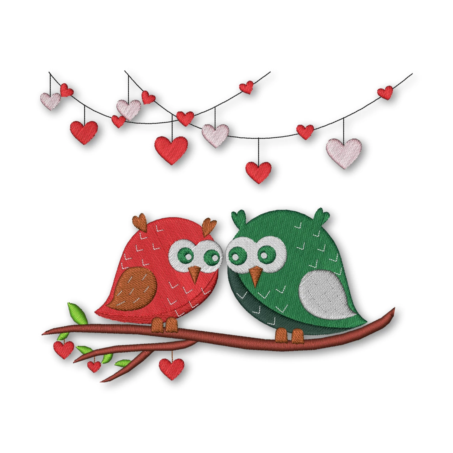 Cute Valentines Day Birds