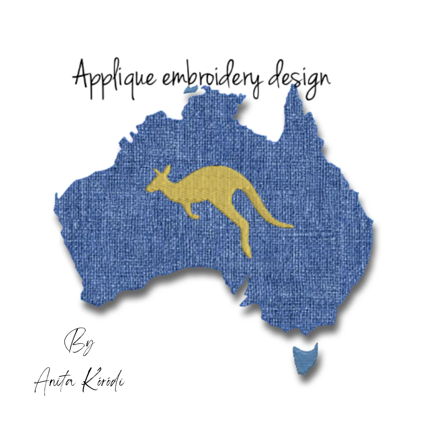 Australia kangaroo applique