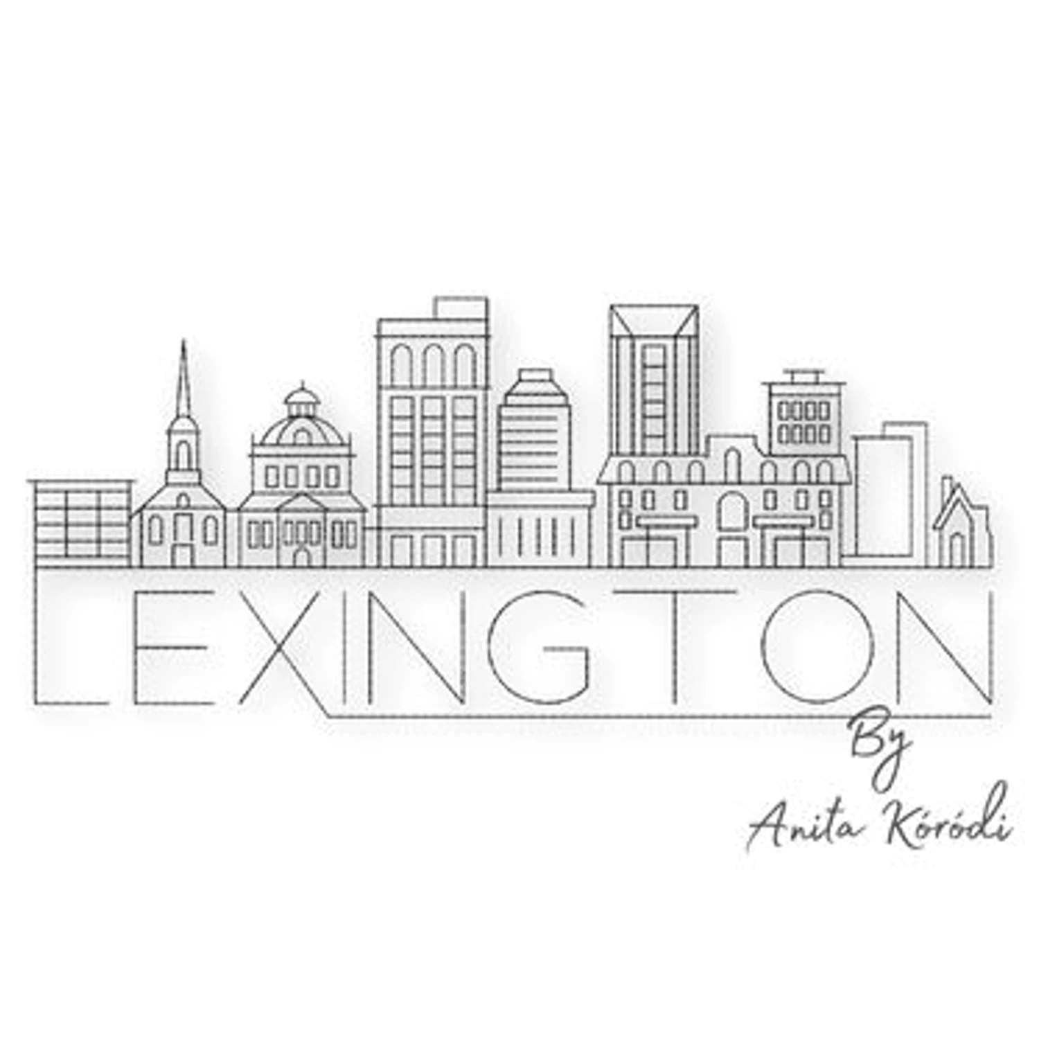 Lexington embroidery