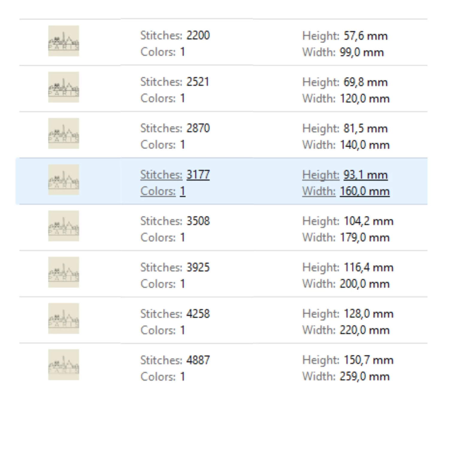 Paris instant digital download