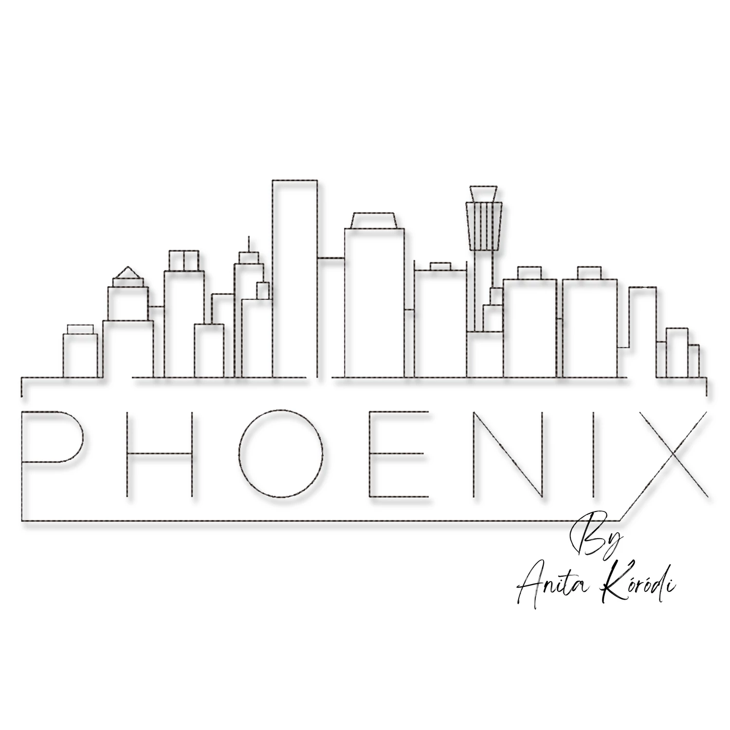 Phoenix Skyline Embroidery Machine Designs
