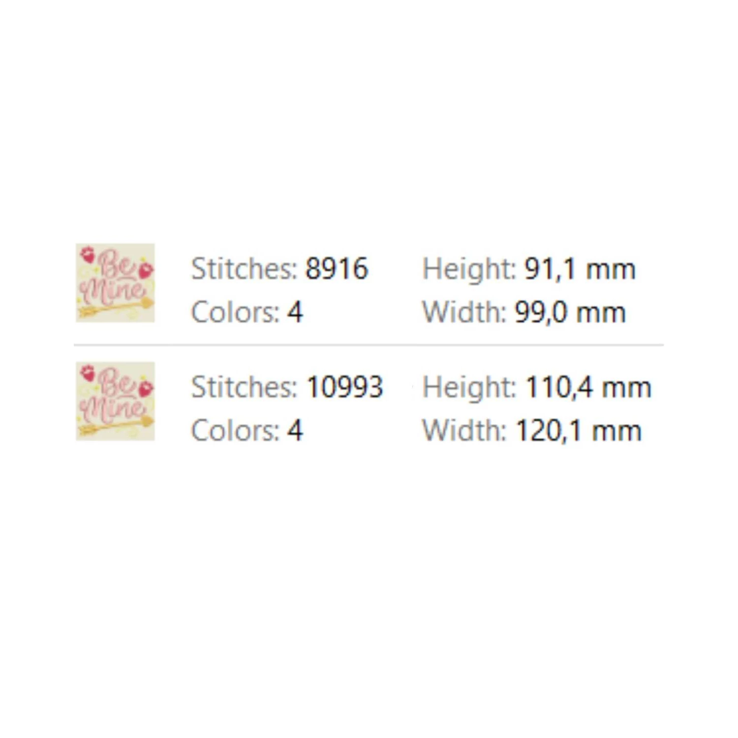 valentine embroidery pattern
