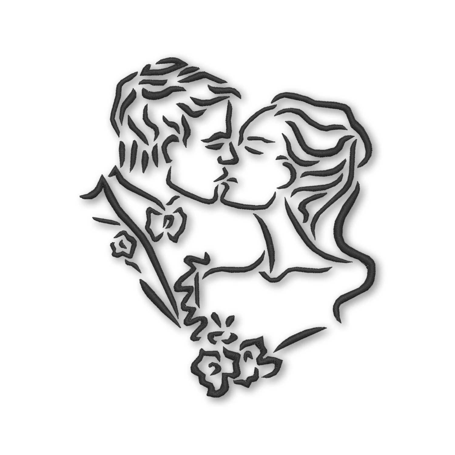 Wedding Bride Kiss