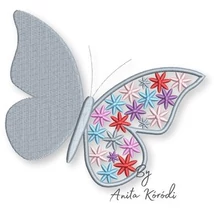 butterfly embroidery