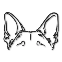 German Shepherd Dog Ear