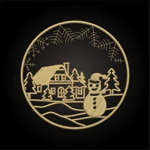 Baubles Christmas Balls Snowman