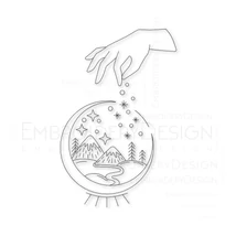 Christmas Hand Celestial 12